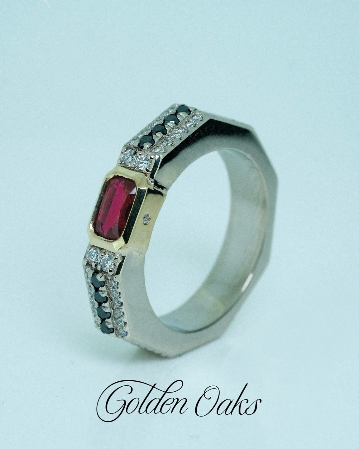 Men’s Ruby & Diamond Ring