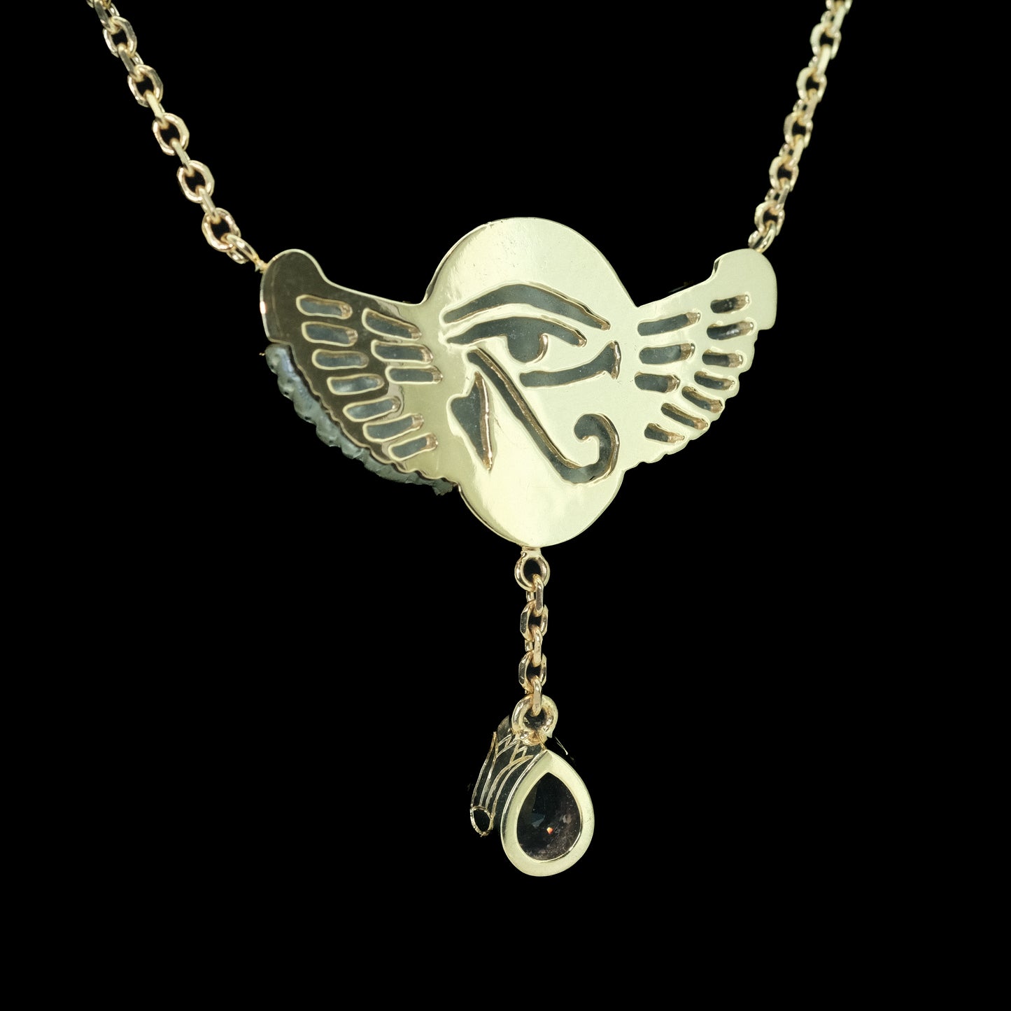 “Each Day, Create Beauty” 18KT Gold Necklace