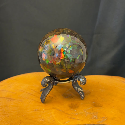 Large Ammolite Sphere