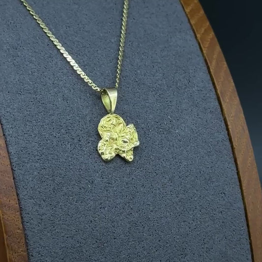 Alaskan Gold Nugget Pendant