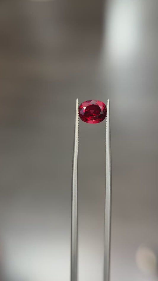Red Spinel from Burma