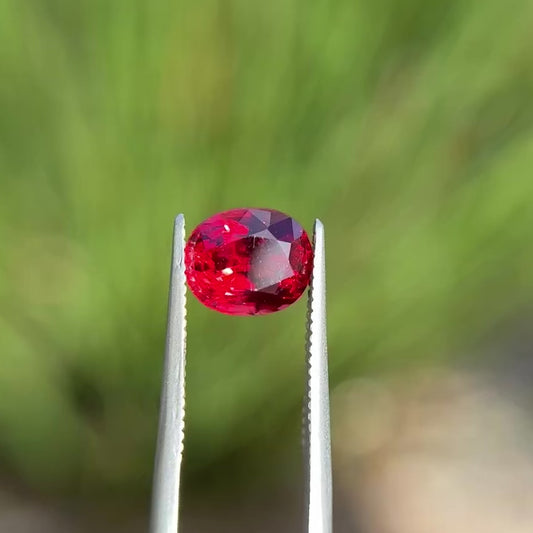 Red Spinel from Burma