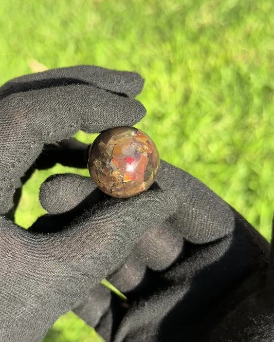 Ammolite Sphere